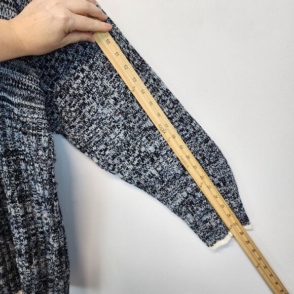 Southpole Sweater Size M Blue Gray Big Logo Heavyweight Baggy Vintage 90s Y2K - Picture 9 of 11